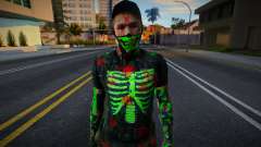 Ellis (Skeleton Green Version) aus Left 4 Dead 2 für GTA San Andreas