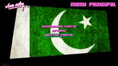 Pakistan Flag at Menu für GTA Vice City