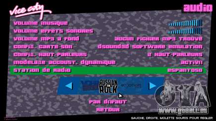 Russian Rock FM pour GTA Vice City