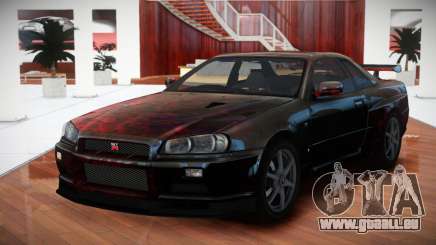 Nissan Skyline GT-R R34 QX S5 für GTA 4