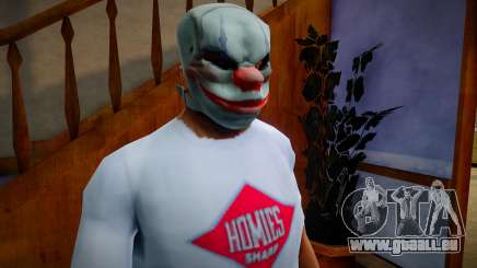 Maske aus Payday: The Heist v4 für GTA San Andreas