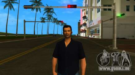 Tommy en T-shirt noir pour GTA Vice City