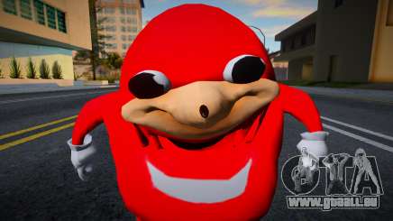 Ugandan Knuckles [Red] für GTA San Andreas