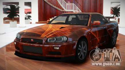 Nissan Skyline GT-R R34 QX S10 für GTA 4