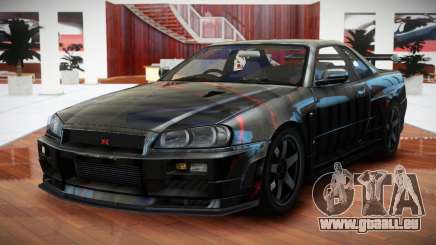 Nissan Skyline R34 GT-R V-Spec S8 für GTA 4