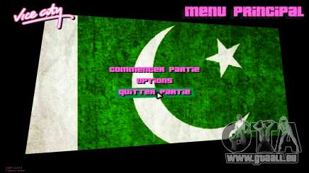 Pakistan Flag at Menu pour GTA Vice City