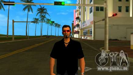 Tommy avec des lunettes et une barbiche pour GTA Vice City