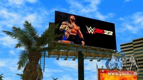 WWE2K22 Billoboard pour GTA Vice City