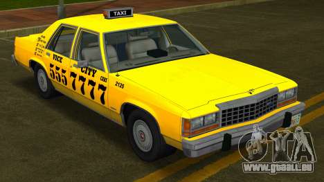 Ford LTD Crown Victoria Taxi v1 pour GTA Vice City