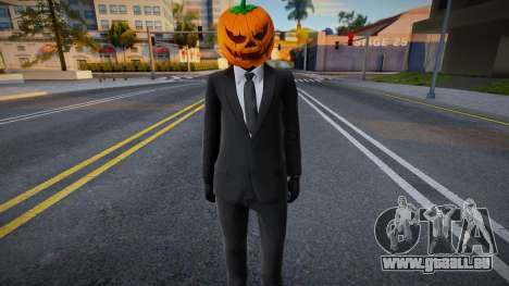 GTA Online Halloween Skin (Man) für GTA San Andreas