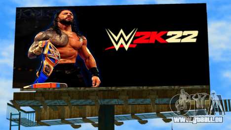 WWE2K22 Billoboard pour GTA Vice City
