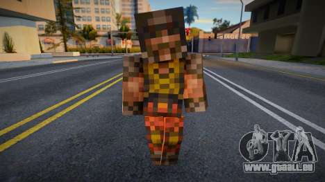 Steve Body Skin v105 für GTA San Andreas