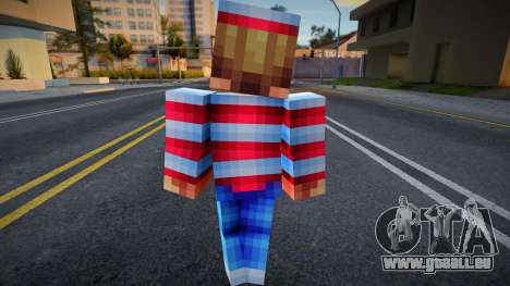 Steve Body Skin v254 pour GTA San Andreas