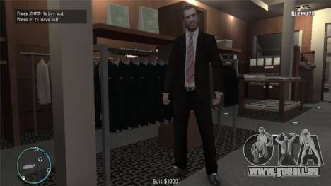 Open Suits IV für GTA 4