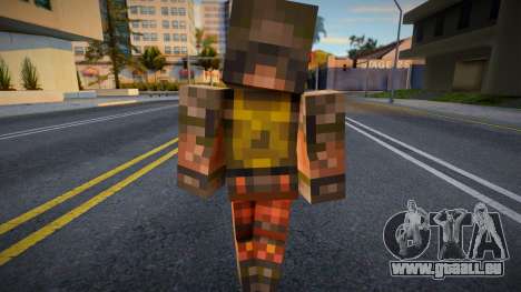 Steve Body Skin v105 für GTA San Andreas