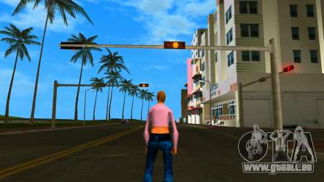 White Girl With Pink Shirt pour GTA Vice City