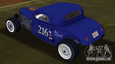 1934 Ford Ratrod (Paintjob 4) pour GTA Vice City