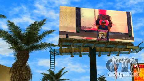 Rey Mysterio Champion WWE2K22 Billboard pour GTA Vice City