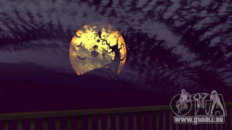 Spooky Halloween Moon für GTA San Andreas