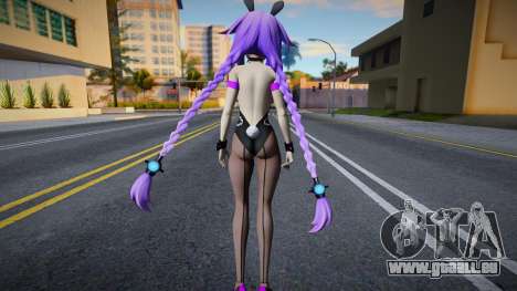 Purple Heart Bunny Outfit pour GTA San Andreas