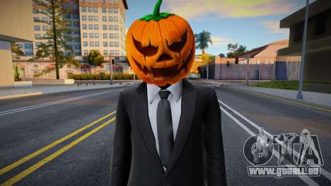 GTA Online Halloween Skin (Man) pour GTA San Andreas
