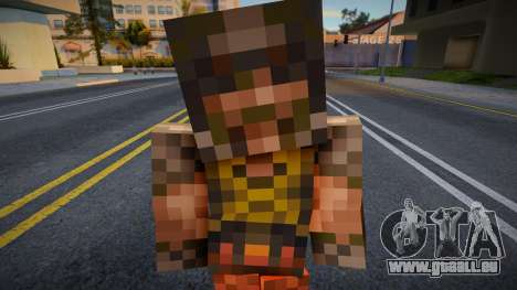 Steve Body Skin v105 für GTA San Andreas