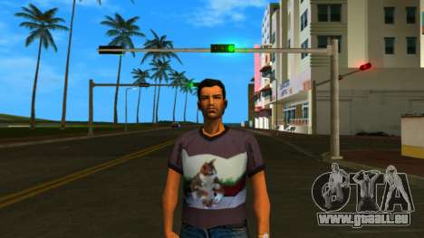 Buff Cat Shirt pour GTA Vice City