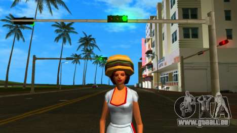 Burger Shot Worker pour GTA Vice City