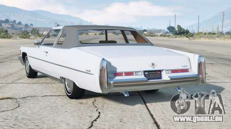 Coupe de ville Cadillac 1975