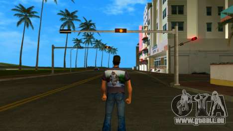 Buff Cat Shirt pour GTA Vice City