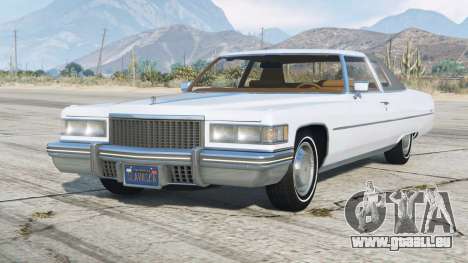 Coupe de ville Cadillac 1975