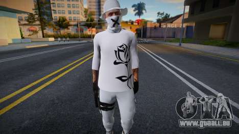 White Gang Skin v5 für GTA San Andreas