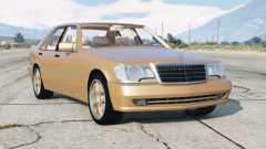 Mercedes-Benz S 600 AMG (W140) 1993〡add-on pour GTA 5
