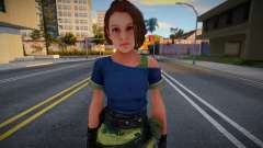 Military Jill Valentine pour GTA San Andreas