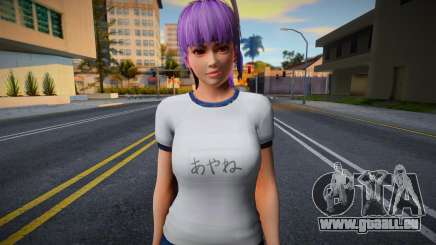 Ayane Costume Gym 15 DOA 5LR für GTA San Andreas