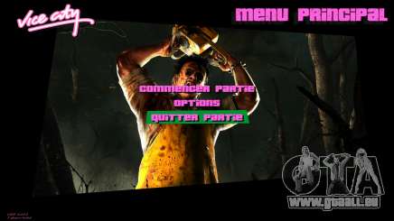 Leatherface Menu pour GTA Vice City