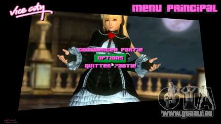 Marie Rose DOA Menu 3 pour GTA Vice City