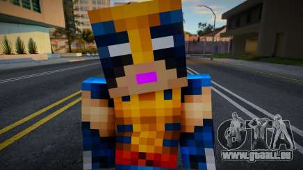 Steve Body Skin v165 für GTA San Andreas