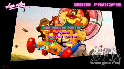 Menu Chip and Dale v2 pour GTA Vice City