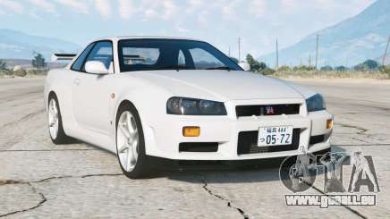 Nissan Skyline GT-R V-spec II (BNR34) 2000〡Add-on für GTA 5