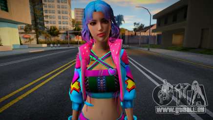 PUBG Mobile Female Skin v2 pour GTA San Andreas