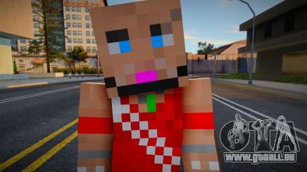 Steve Body Skin v38 für GTA San Andreas