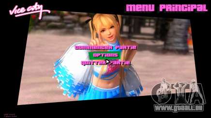 Marie Rose DOA Menu 1 pour GTA Vice City