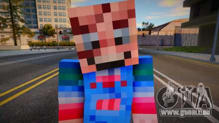 Steve Body Skin v18 pour GTA San Andreas