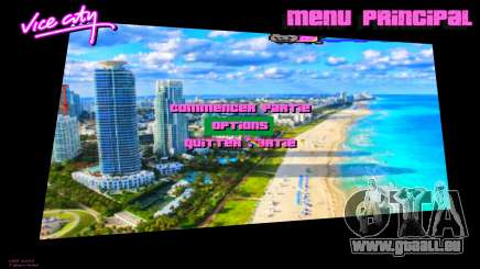 Menu de style Nyan Cat pour GTA Vice City