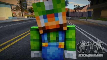 Steve Body Skin v76 für GTA San Andreas