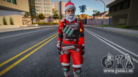 Santa Militia Antonio from Free Fire pour GTA San Andreas