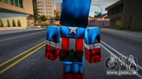 Minecraft Skin HD v9 pour GTA San Andreas