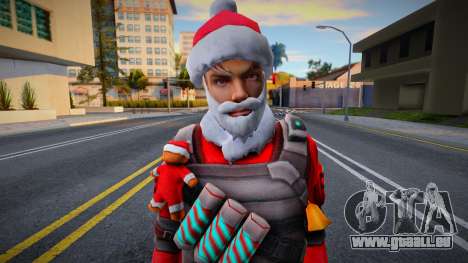 Santa Militia Antonio from Free Fire pour GTA San Andreas