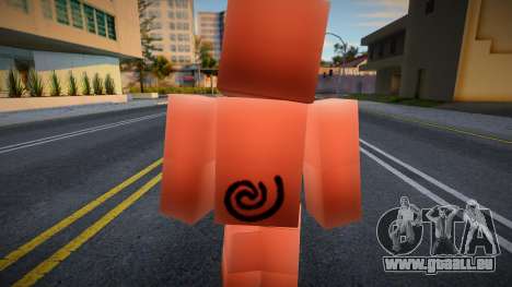 Minecraft Skin HD v6 pour GTA San Andreas